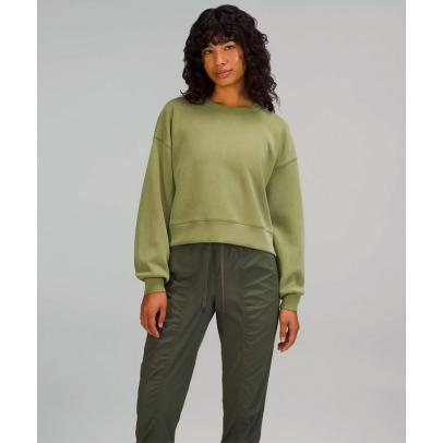 lululemon Perfectly Oversized Cropped Crew Softstreme